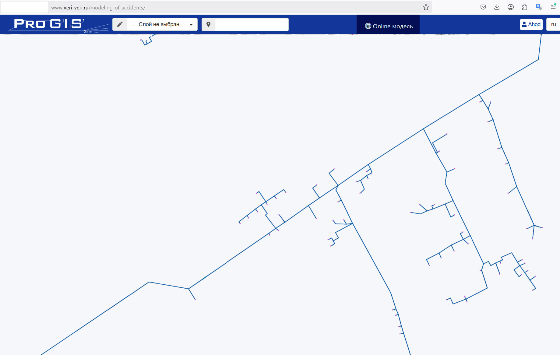 Моделирование аварийных ситуаций